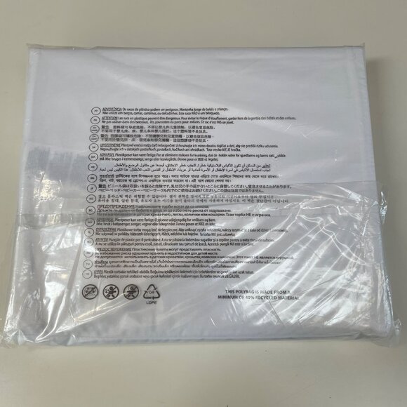 Ralph Lauren Organic Cotton Percale Palmer Flat Sheet KING Sky Blue MSRP $200 - Picture 5 of 5